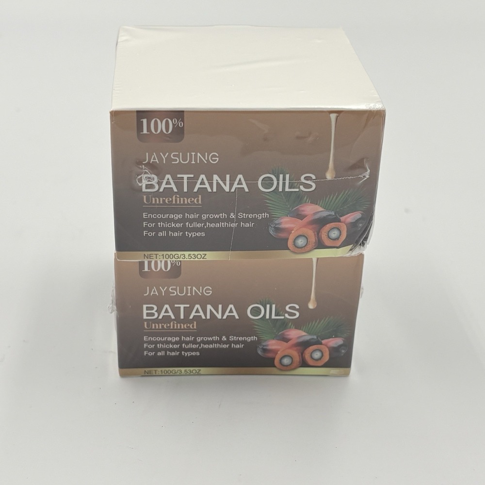 Botanic Batana Oil Unrefined, 100% Pure For Thicker Fuller Healthier Hair Set 2